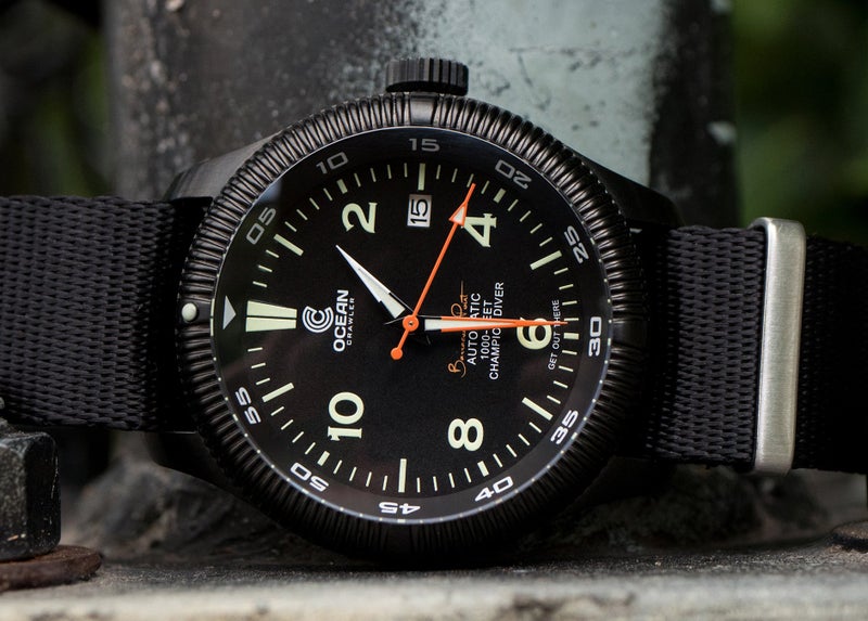 Barton Watch Bands 22mm Black - BARTON Elite NATOÂ® Style Watch Strap - Stainless Steel Buckle - Seat Belt Nylon Watch Bands - Image 3